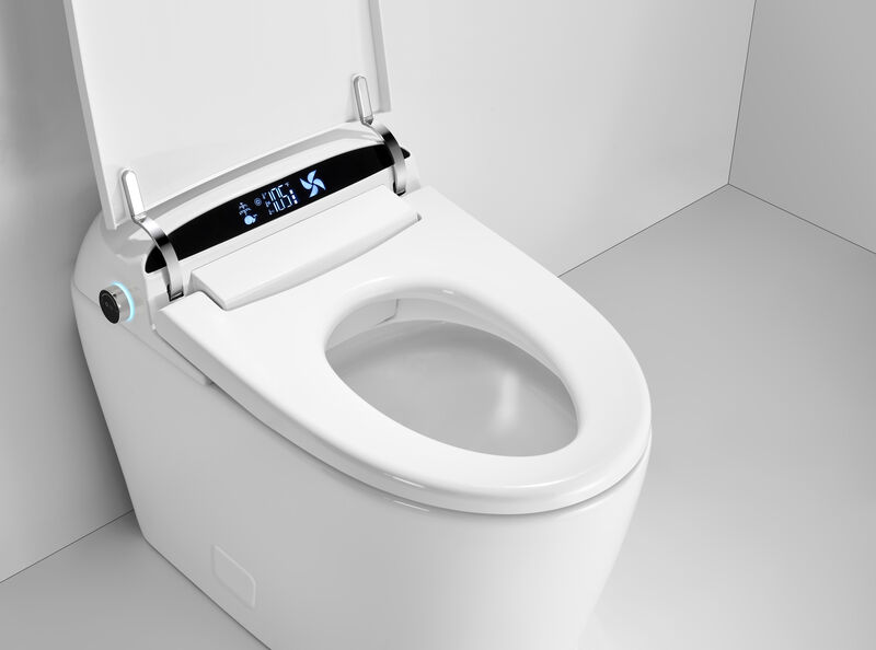 Smart Toilet with Built-In Tank for Low Water Pressure Homes and Full Feature Set image number 3