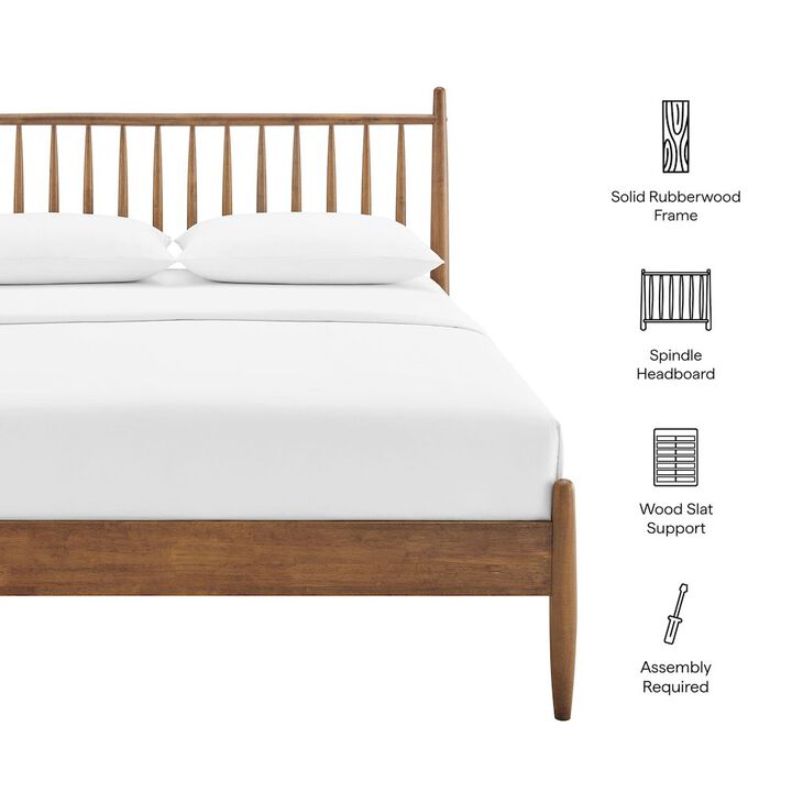 Zane King Size Spindle Bed
