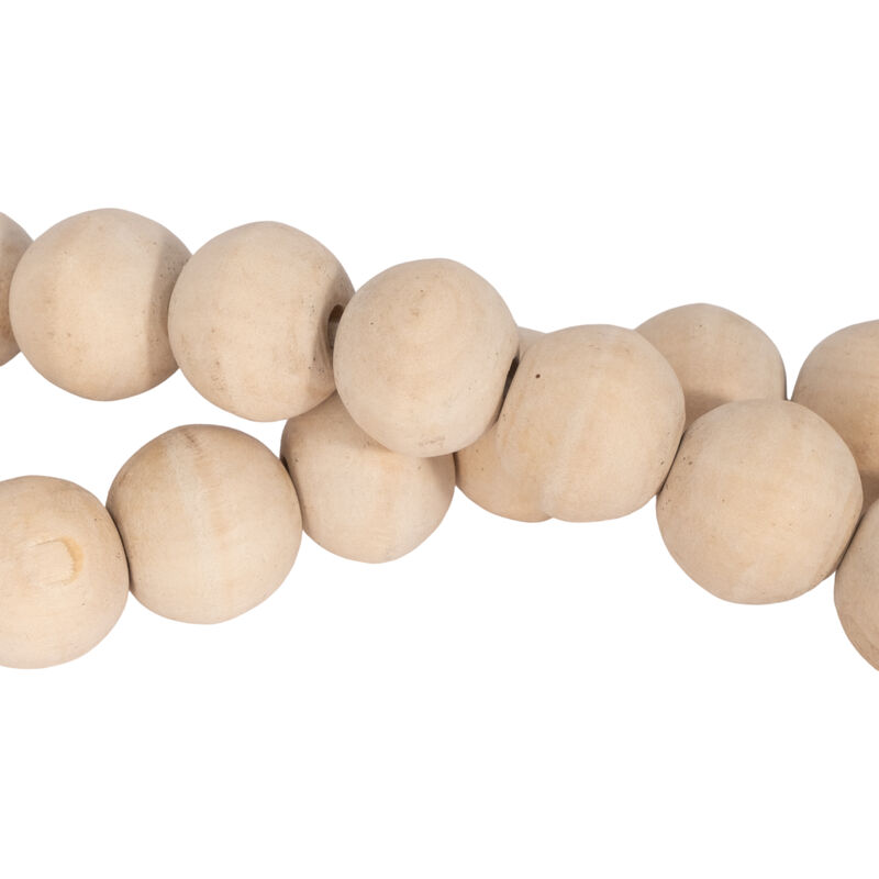 Wood, 45x.75 Beads, Natural image number 3