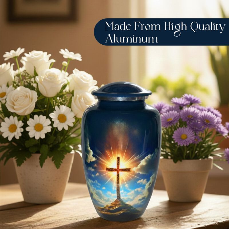 Cross memorial urn image number 4