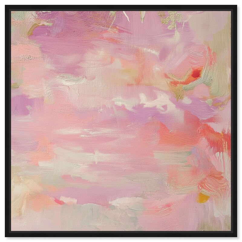 Sweeping Softness III Abstract Canvas Print by Art Remedy image number 0