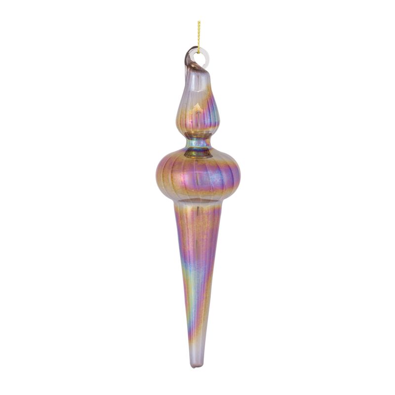Drop Ornament (Set of 12) 6"H Glass