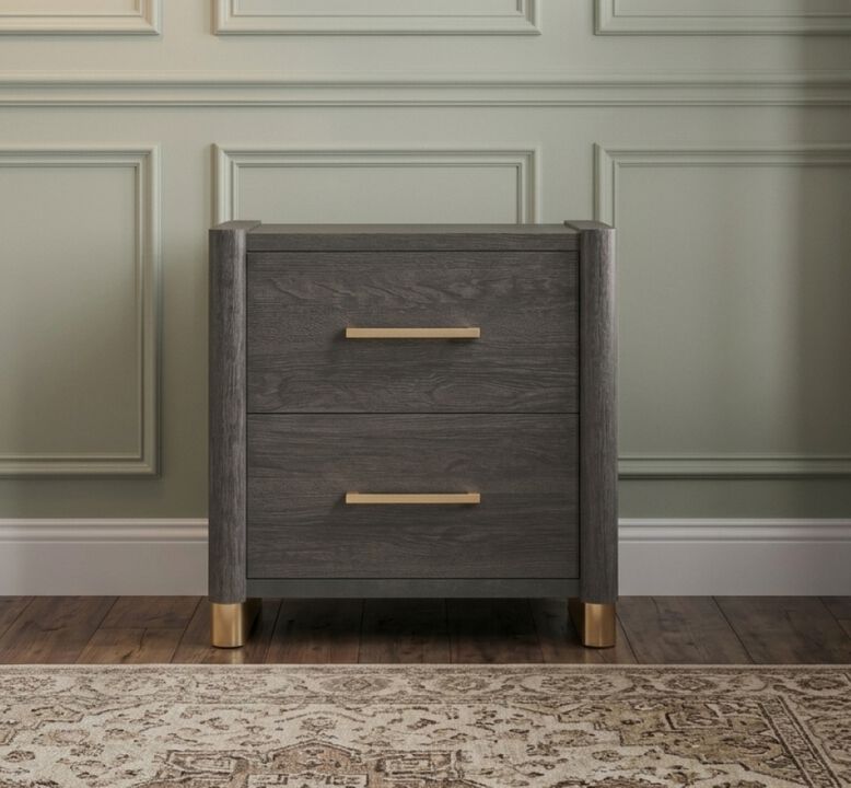 Cavesselle 2-Drawer Nightstand