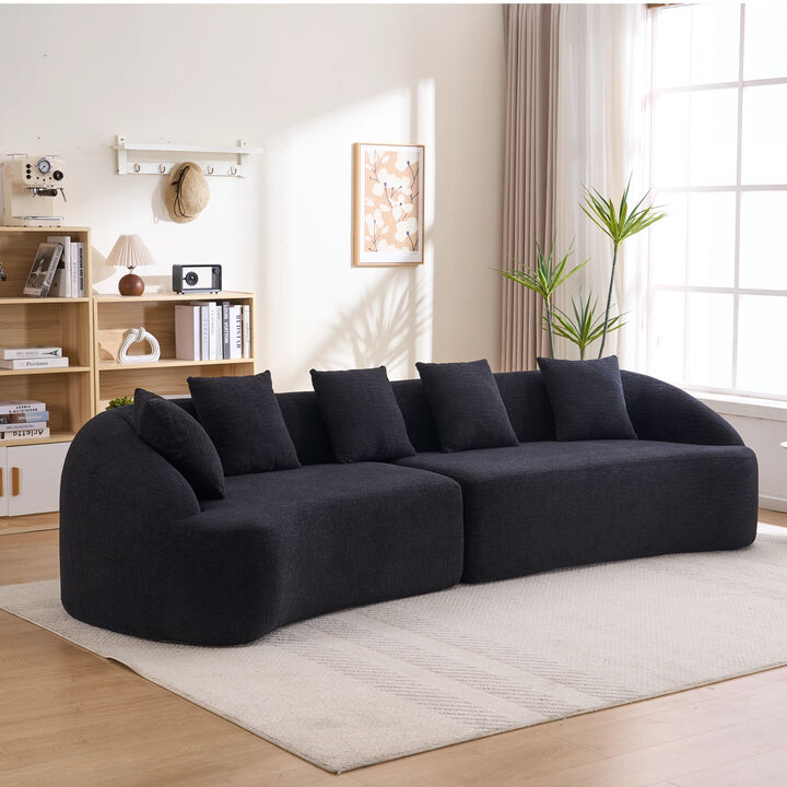 Stowag Curved Boneless Sofa