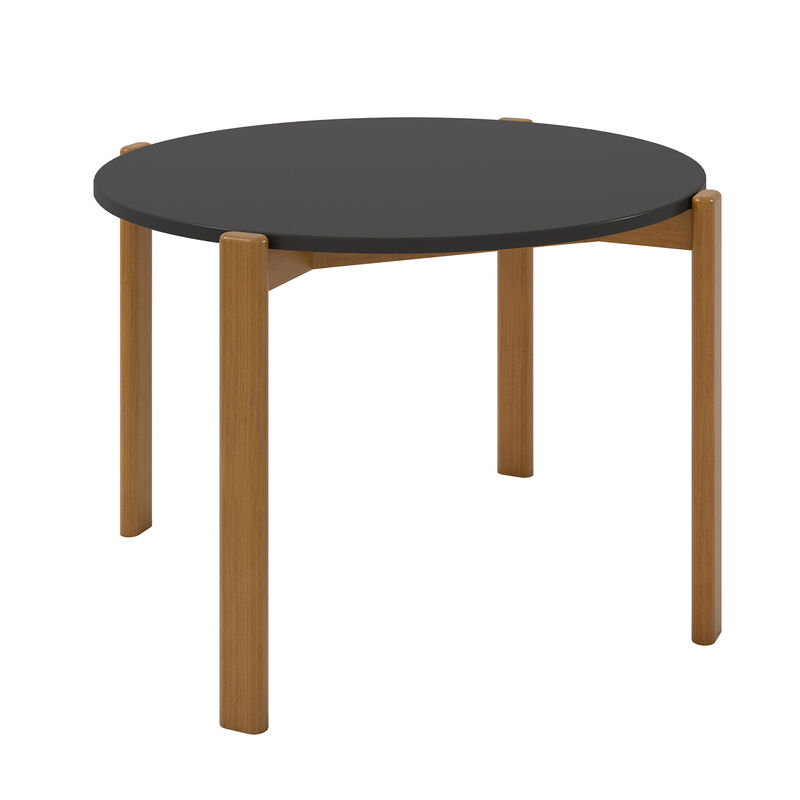 Gales Black Round Dining Set
