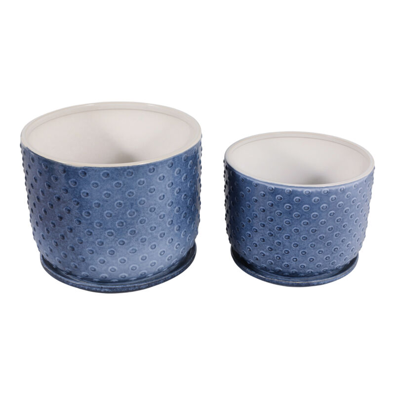 S/2 10/12" Dotted Planter image number 4