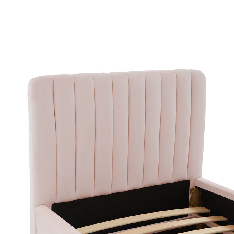 Angela Grey Trundle in Twin