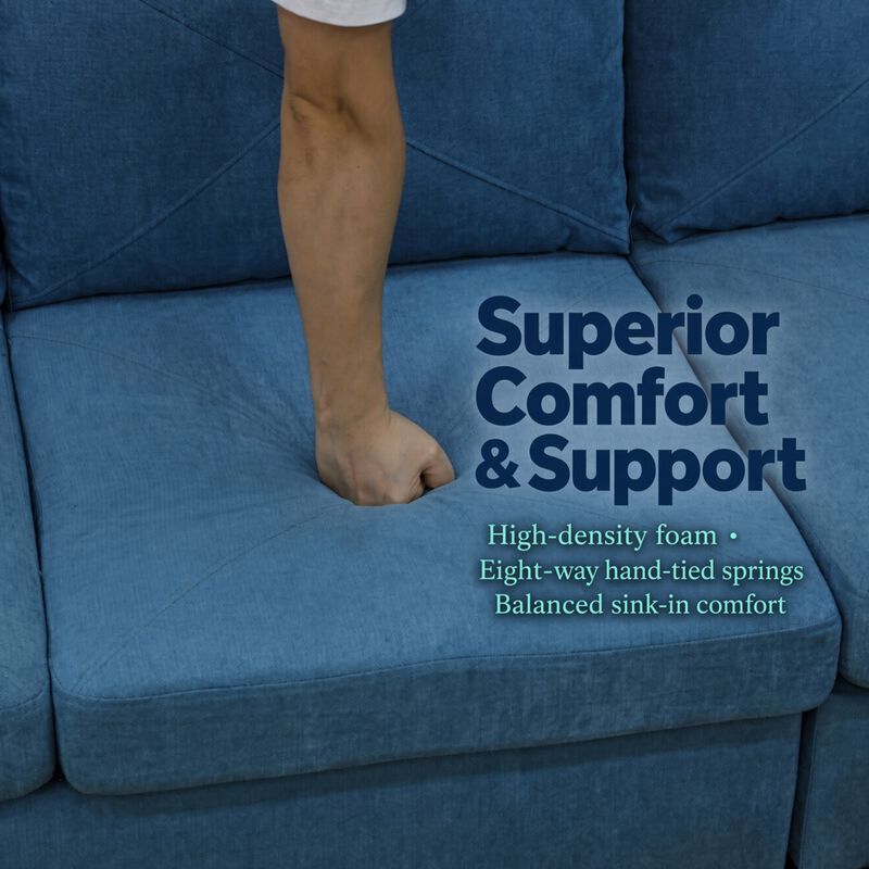 Jirji Modular L-Shaped Sectional Sofa image number 6