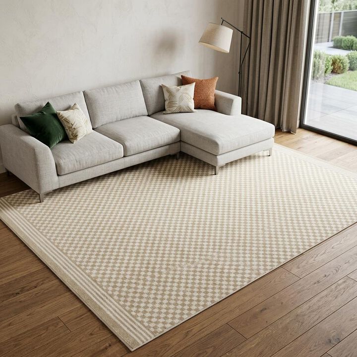 HomeRoots Geometric Area Rug