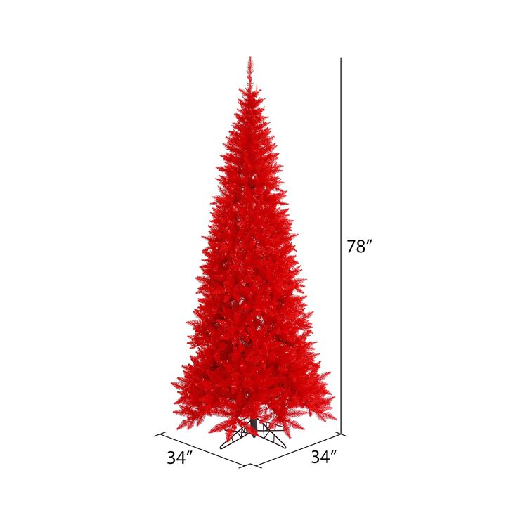 Slim Fir Artificial Christmas Tree, 948 Tips