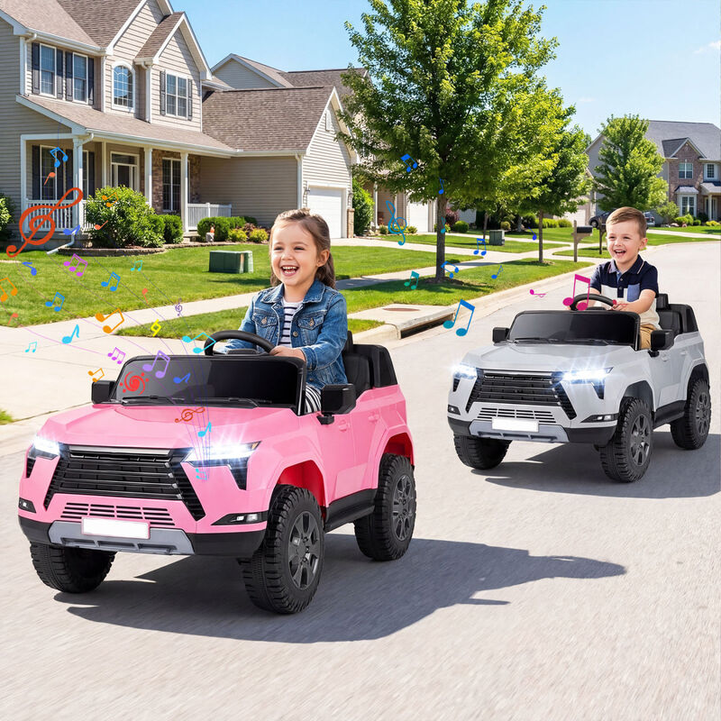 24V 4WD Kids Ride On Vehicle with Remote Control for Yard and Garden Play image number 1