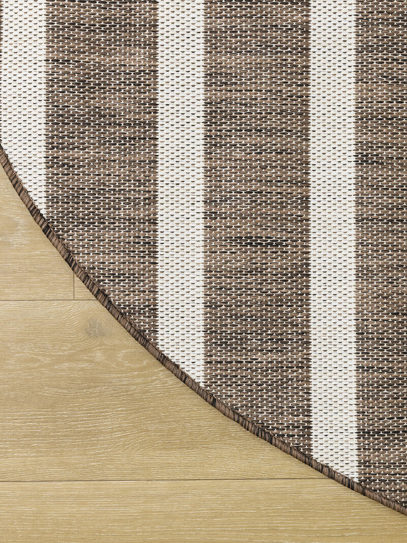 Positano POS03 Natural/Ivory 8' x Round Rug