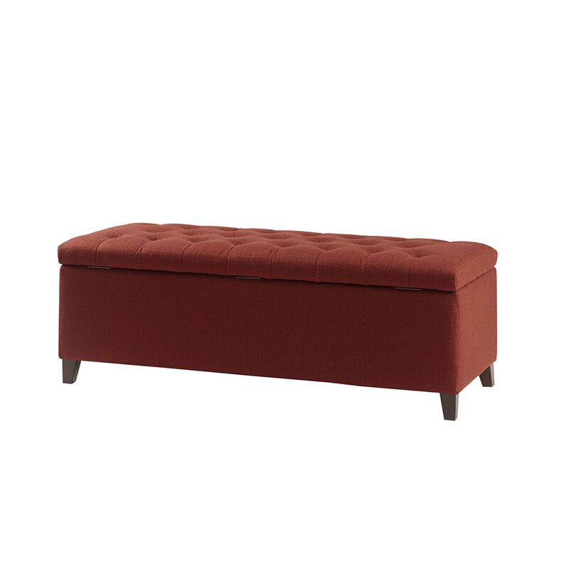 Gracie Mills Bianca Tufted Upholstered Storage Bench with Soft Close
