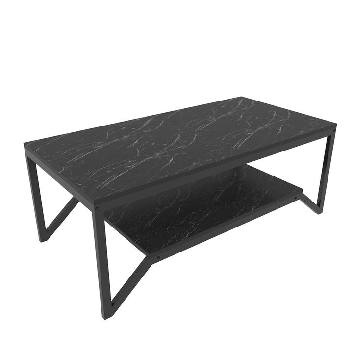 Decorotika Flora Coffee Table - Bendire Black