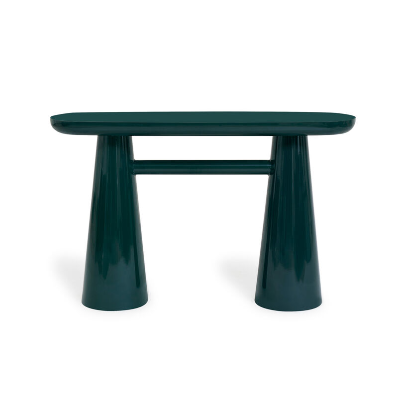 Baila Cream Gloss Lacquer Console Table image number 0