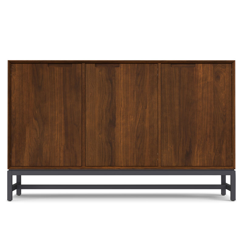 Simpli Home Banting Mid Century 3 Door Sideboard Buffet image number 3