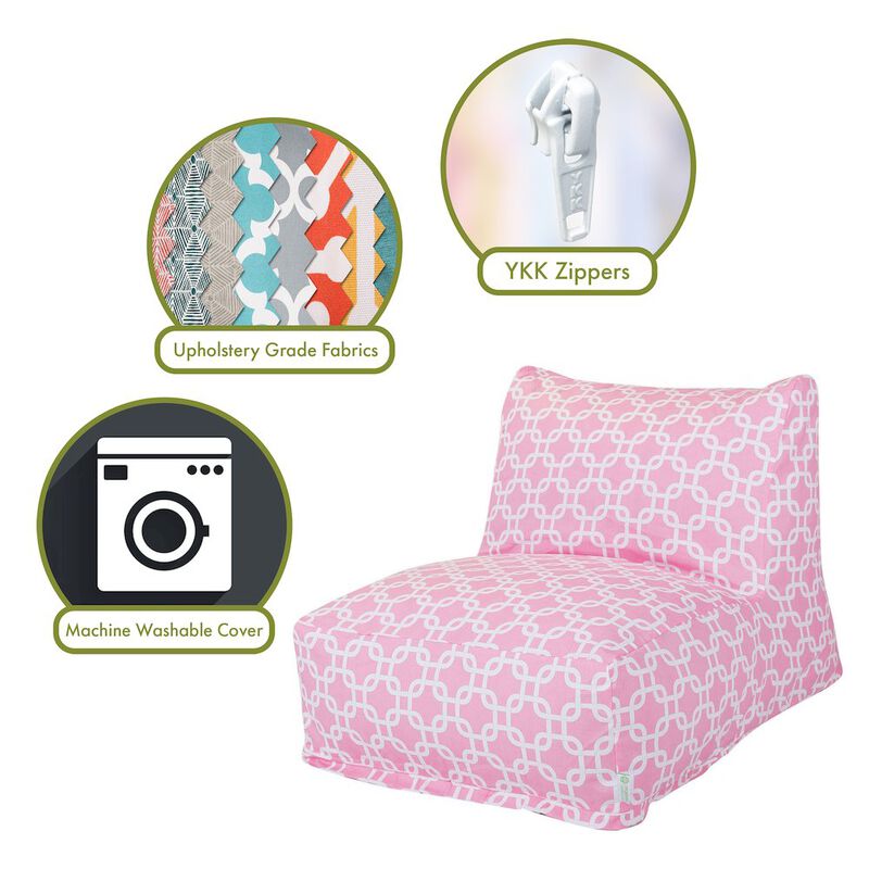 Majestic Home Goods Chair Lounger Links Soft Pink