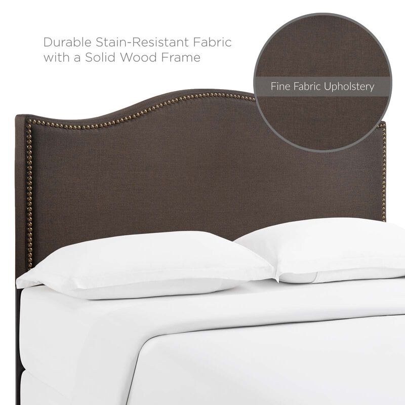 Modway - Curl Queen Nailhead Upholstered Headboard image number 6