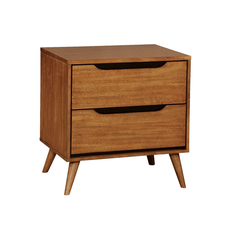 Bedroom Set, Wood &ndash; 2 Piece Set with Nightstand image number 3