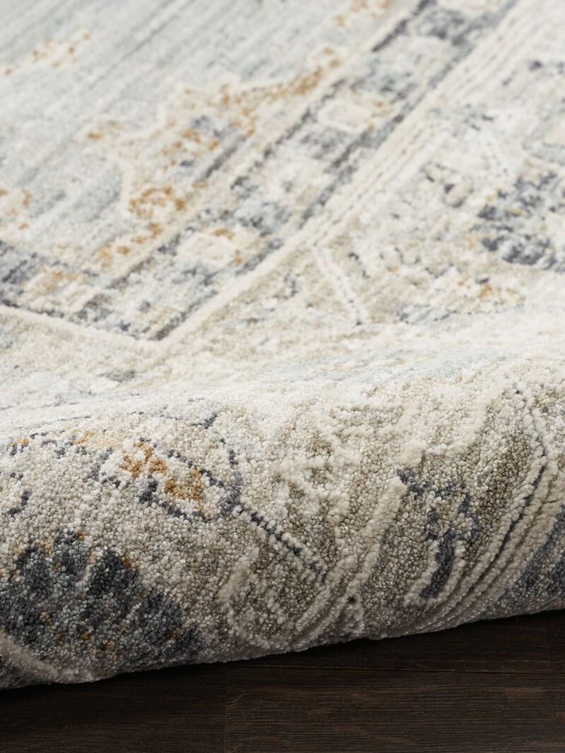Lynx LNX07 Light Blue 8'6" x 11'4" Rug image number 4