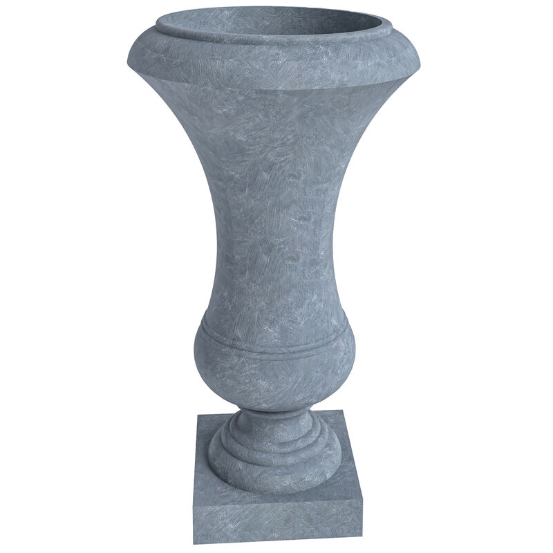 LeisureMod Daisy Series Fiberstone and MgO Clay Planter