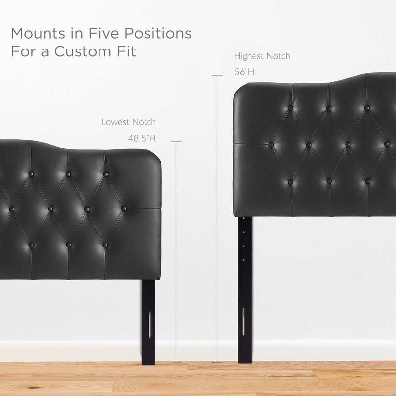 Modway - Annabel Queen Upholstered Vinyl Headboard image number 4