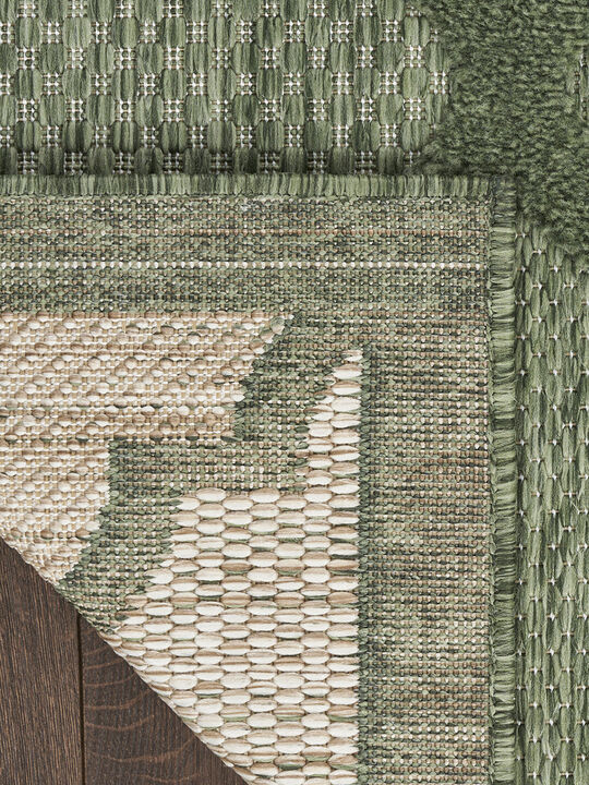 Easy Care NES01 Green 4' x 6' Rug