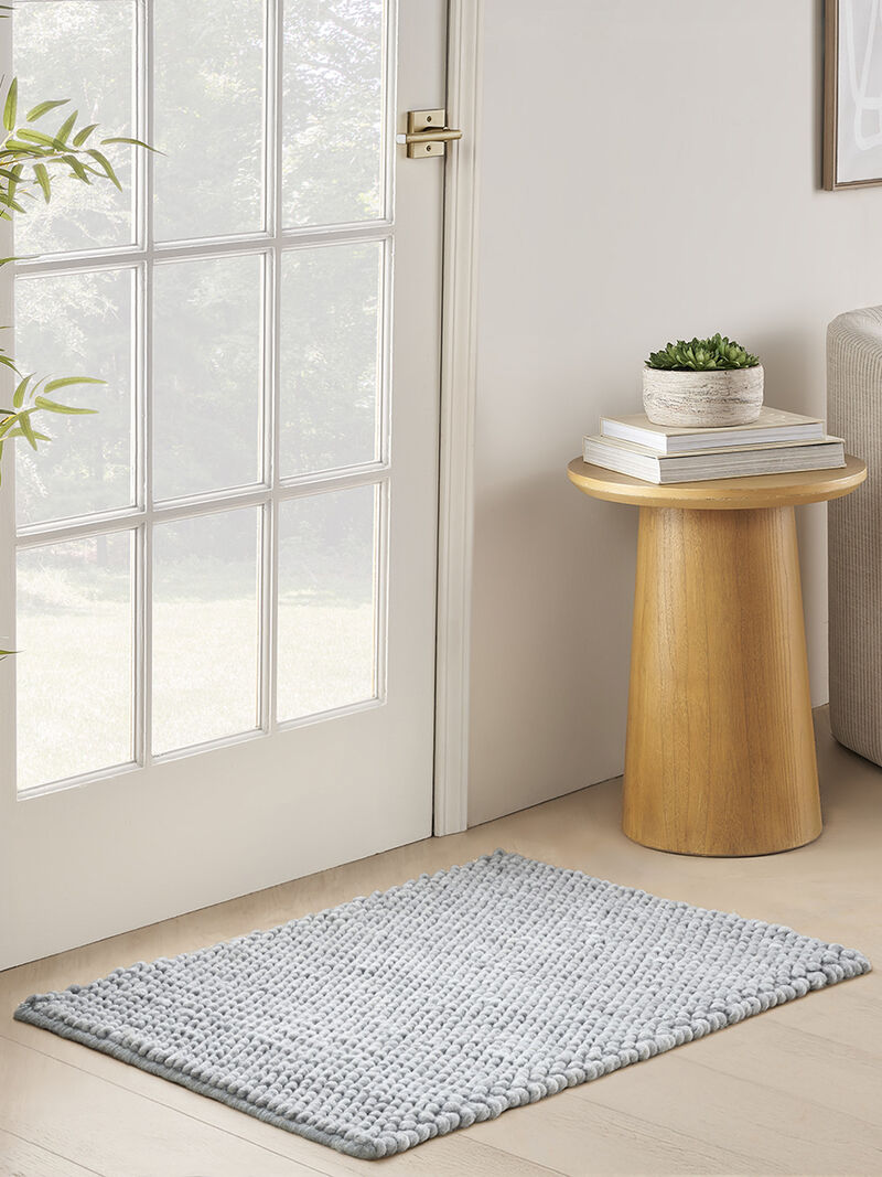 Pure Knots KNT01 Denim 4' x 6' Rug