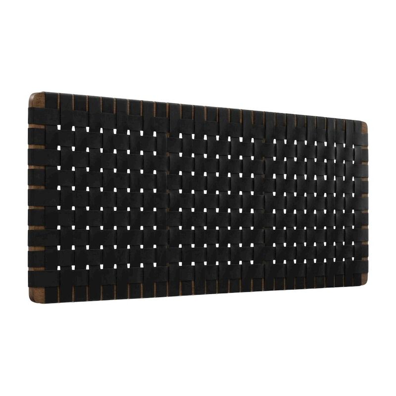 Vegan Leather Queen Headboard Wall-Mount Design with DurableTexture image number 0