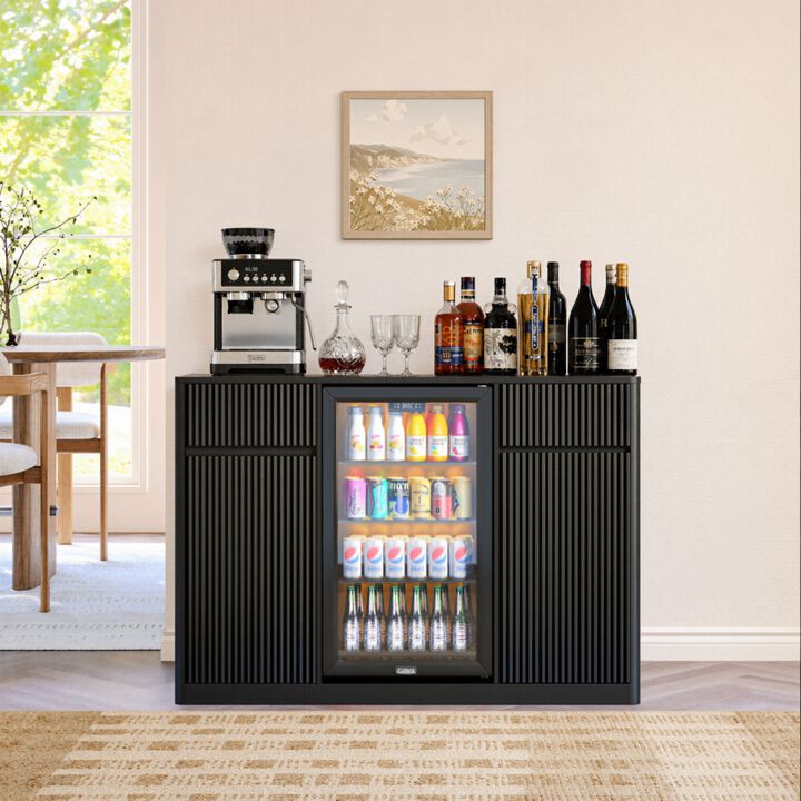 Mubgag Wood Wine Storage Cabinet