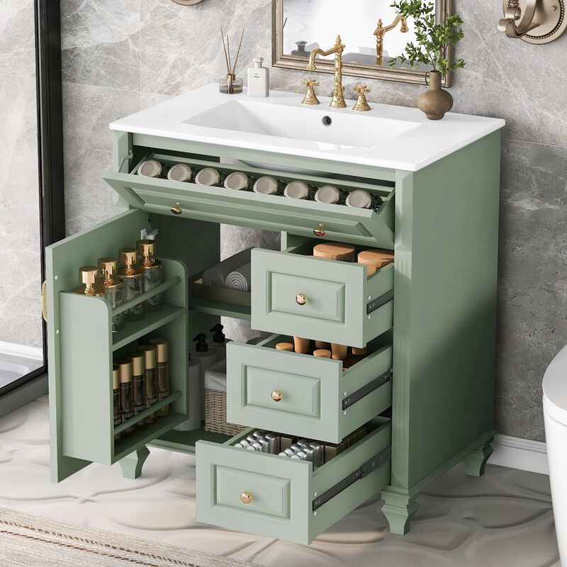 Bathroom Storage Vanity image number 3