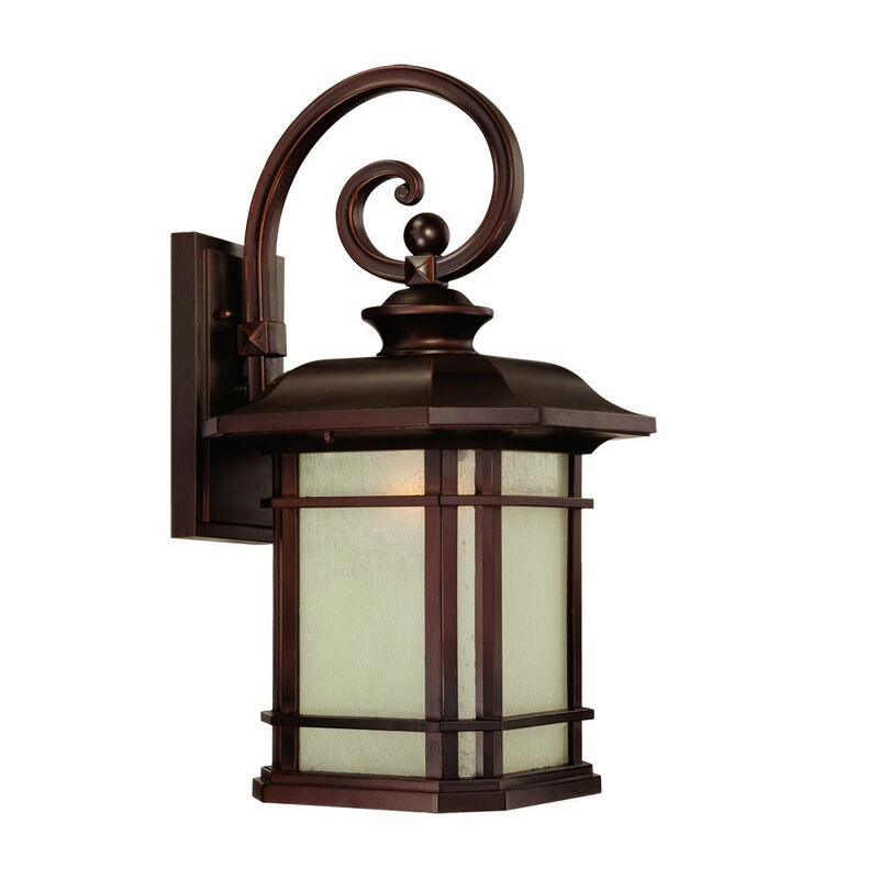 Hivvago Somerset 1-Light Architectural Bronze Wall Light