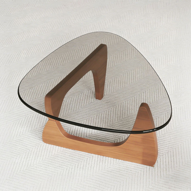 Sturgu Modern Glass Coffee Table image number 4