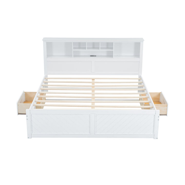 Dolwog  King Size Platform Bed