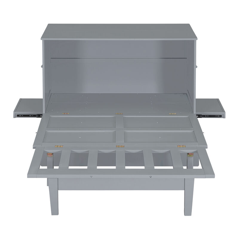 Merax Murphy Bed with Removable Shelves