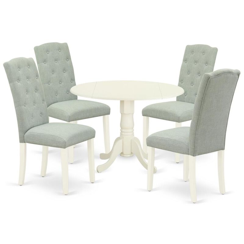 Dining Room Set Linen White