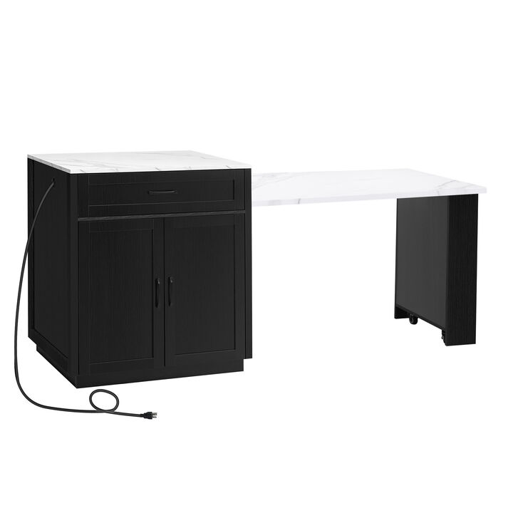 Vakmim Kitchen Extendable Dining Table