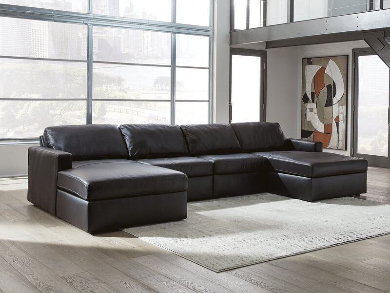 ModMax II 4-Piece Double Chaise Sectional image number 1
