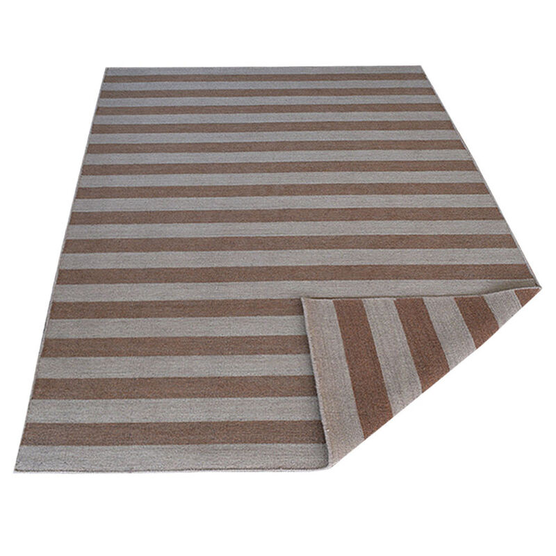 RUGSOTIC CARPETS HAND WOVEN FLAT WEAVE KILIM WOOL ECO-FRIENDLY AREA RUGS  - Rectangle Shape, Contemporary Design, Low Pile Handmade Rugs for Living Room (D00107) image number 4