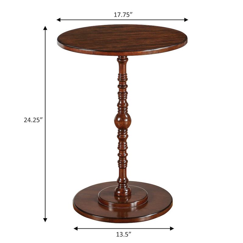 Convenience Concepts Classic Accents Sanibel Beach Spindle Table