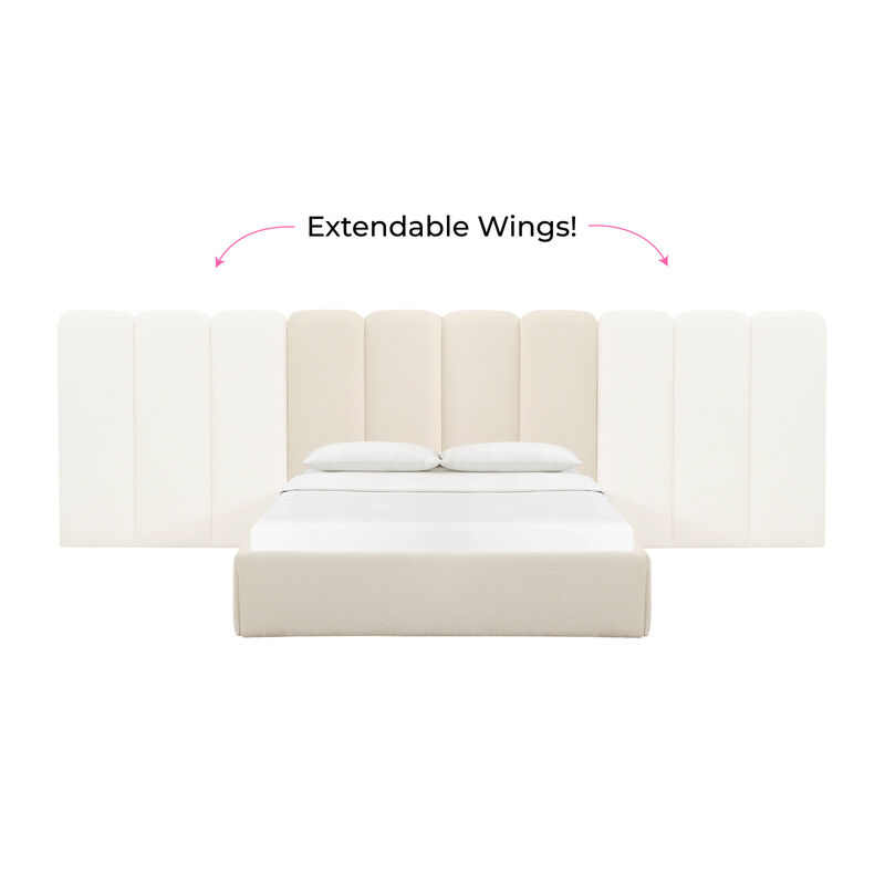 Palani Bed with Wings