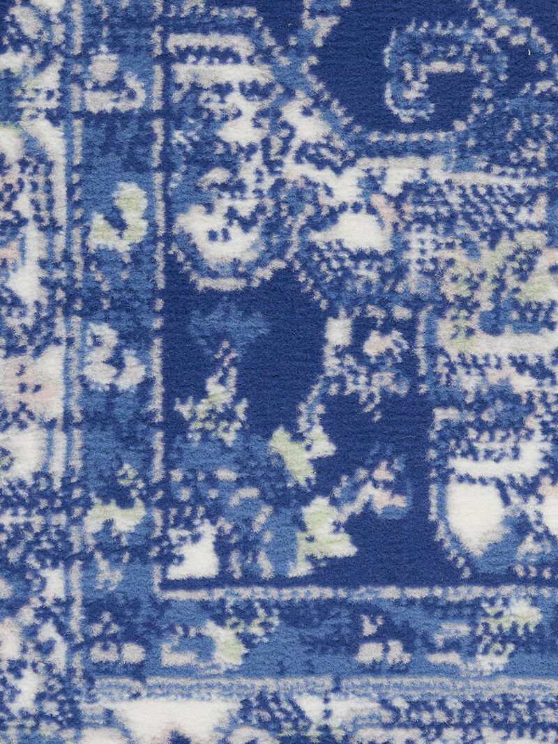 Whimsicle WHS03 Navy 2' x 8' Rug image number 5