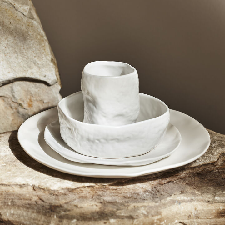 Stone by Mercer Project ATIK Stoneware 16 Piece Dinnerware Set
