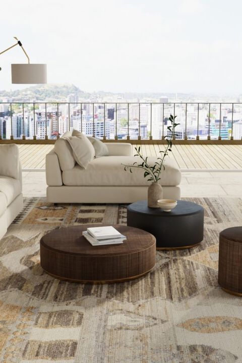 Kasbah 69FZF Gray/Multi 2' x 3' Rug