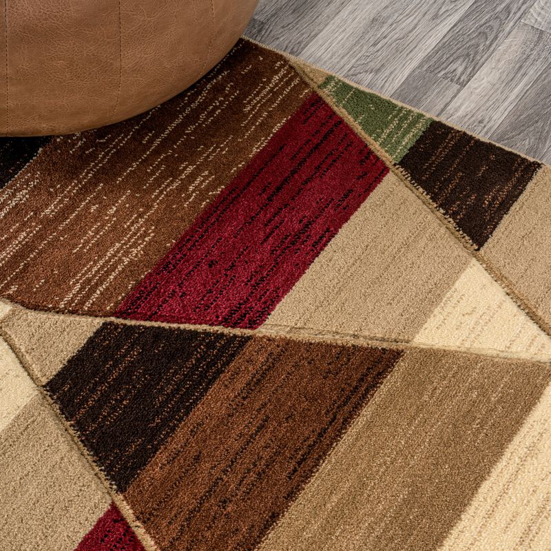 Kehoe Retro Diamonds Geometric Area Rug