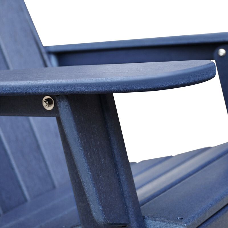 Hivvago HDPE Patio Adirondack Chair image number 4