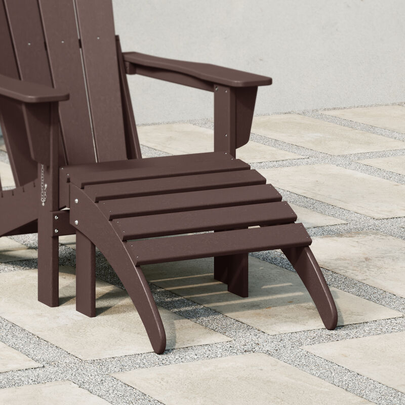 WestinTrends Outdoor ottoman for Adirondack chair