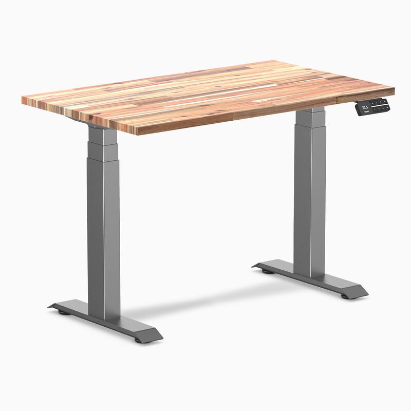 Desky Dual Mini Softwood Sit Stand Desk image number 0