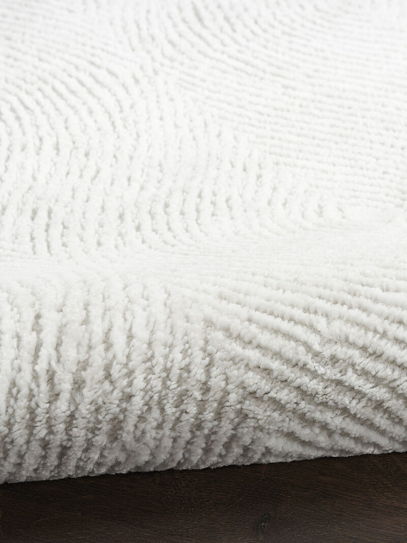 Dew DEW03 Silver 5'3" x 7' Rug