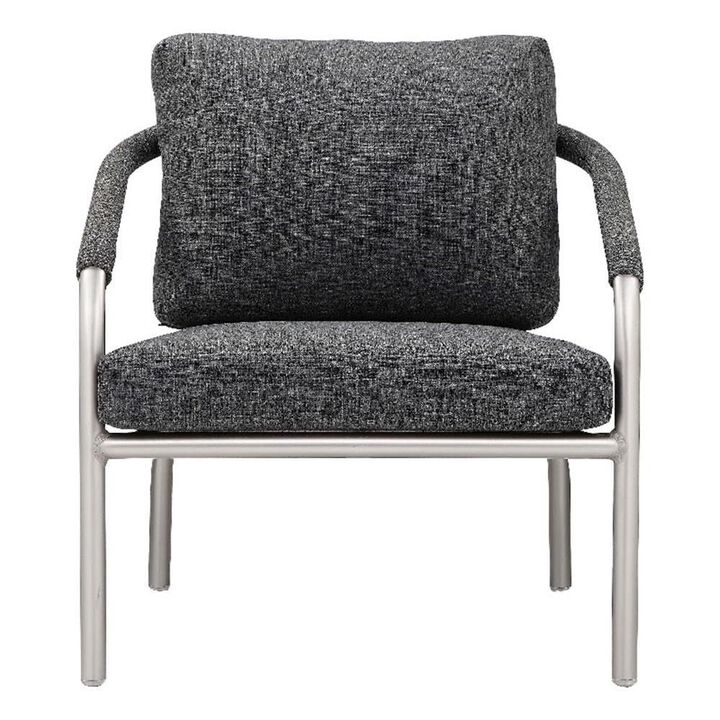 Pangea Home Chelsea Chair Slate In Aluminum, Rope